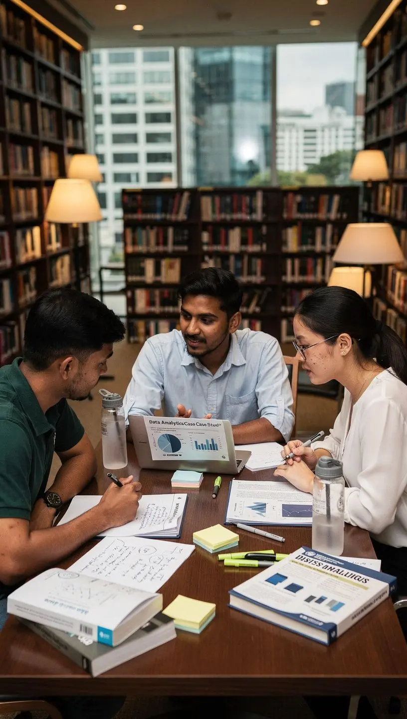 Professional team collaboration